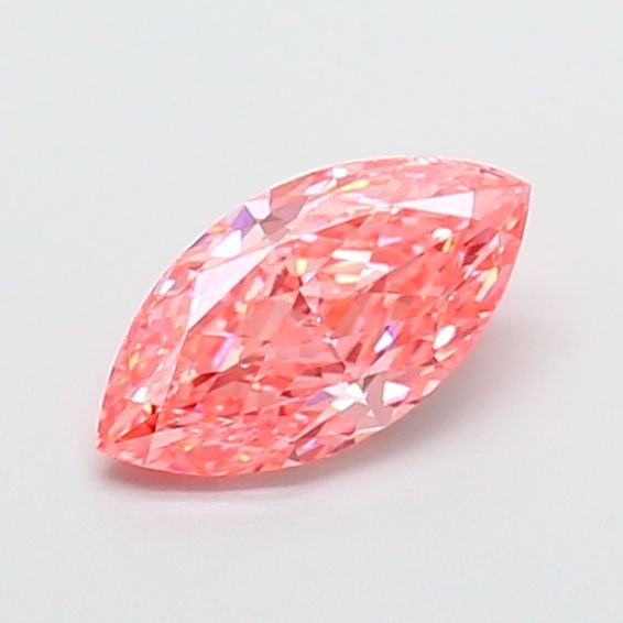Loose Diamond - MARQUISE 1.59ct Fancy Vivid Pink VVS2: Loose Diamond - MARQUISE 1.59ct Fancy Vivid Pink VVS2 Source: This is a real non-mined Diamond that has been grown in a lab Shape: MARQUISE Carats: 1.59 Color: Fancy Vivid Pink Certification: IGI PLEA