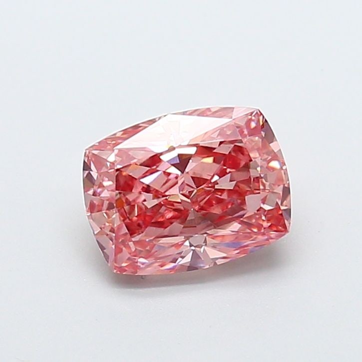 Loose Diamond - CUSHION MODIFIED 2.09ct Fancy Vivid Brownish Pink VS1: Loose Diamond - CUSHION MODIFIED 2.09ct Fancy Vivid Brownish Pink VS1 Source: This is a real non-mined Diamond that has been grown in a lab Shape: CUSHION MODIFIED Carats: 2.09 Color: Fancy Vivid Brow