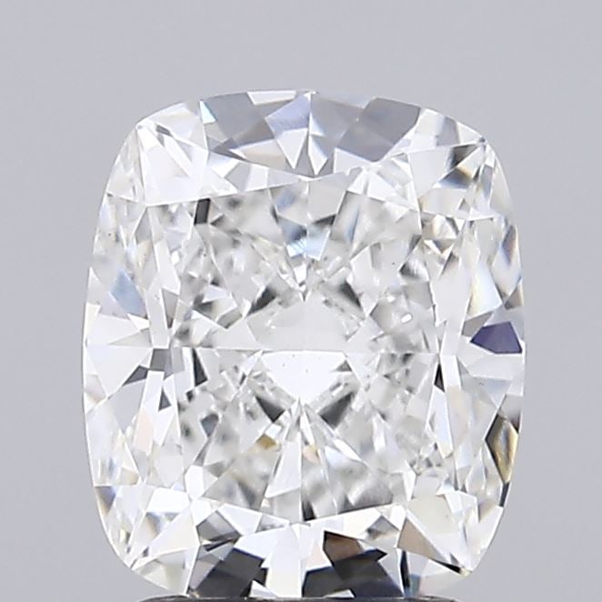 Loose Diamond - CUSHION 2.11ct F VS1: Loose Diamond - CUSHION 2.11ct F VS1 Source: This is a real non-mined Diamond that has been grown in a lab Shape: CUSHION Carats: 2.11 Color: F Clarity: VS1 Certification: IGI Condition: Pre-Owned PLE
