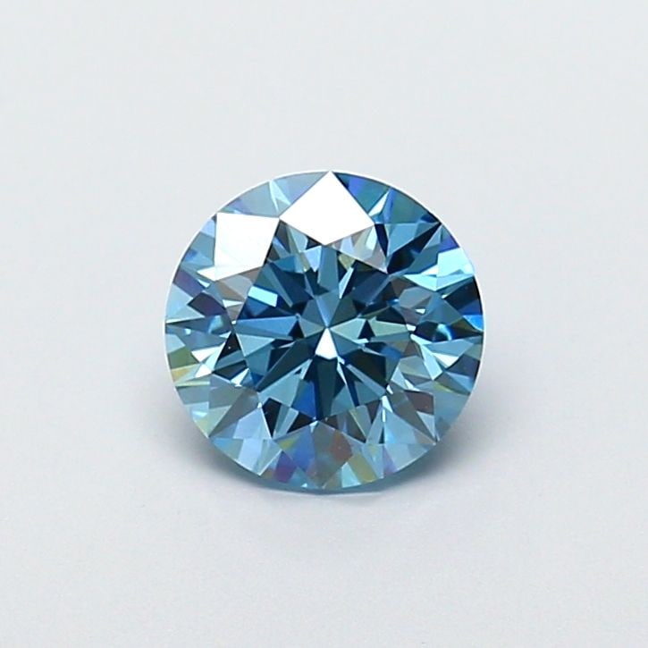 Loose Diamond - ROUND 1.21ct Fancy Vivid Blue VVS2: Loose Diamond - ROUND 1.21ct Fancy Vivid Blue VVS2 Source: This is a real non-mined Diamond that has been grown in a lab Shape: ROUND Carats: 1.21 Color: Fancy Vivid Blue Certification: IGI Video: