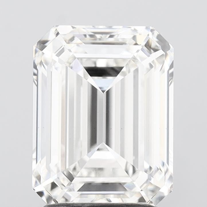 Loose Diamond - EMERALD 2.55ct F VS1: Loose Diamond - EMERALD 2.55ct F VS1 Source: This is a real non-mined Diamond that has been grown in a lab Shape: EMERALD Carats: 2.55 Color: F Clarity: VS1 Certification: IGI Video: