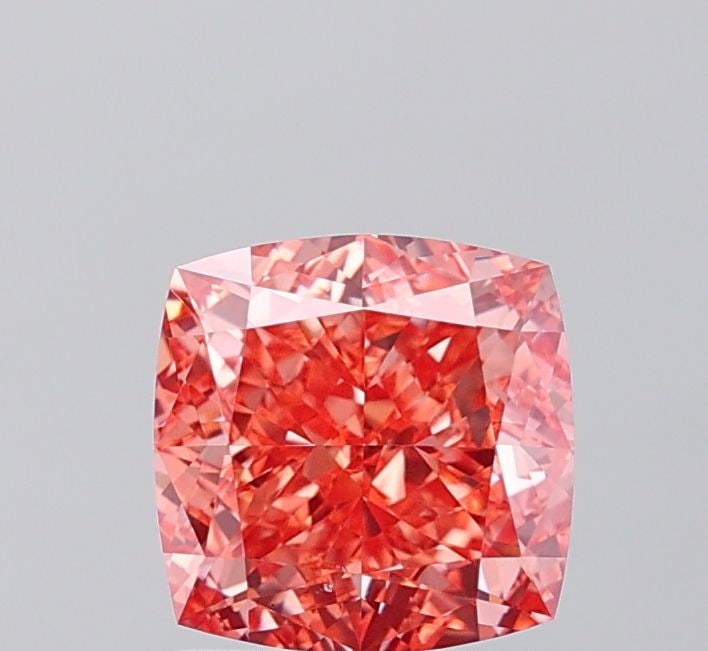 Loose Diamond - CUSHION MODIFIED 2.03ct Fancy Vivid Pink VS1: Loose Diamond - CUSHION MODIFIED 2.03ct Fancy Vivid Pink VS1 Source: This is a real non-mined Diamond that has been grown in a lab Shape: CUSHION MODIFIED Carats: 2.03 Color: Fancy Vivid Pink Certific