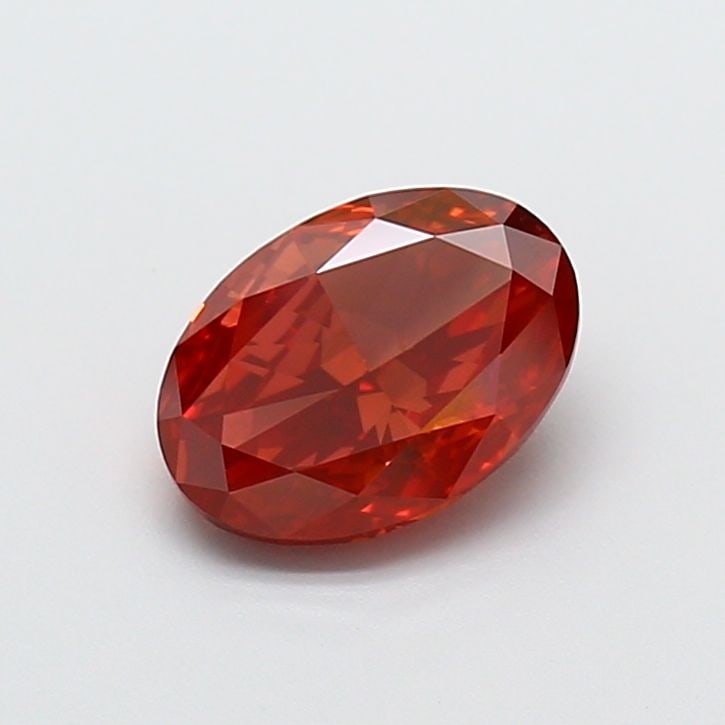 Loose Diamond - OVAL 1.52ct Fancy Vivid Red VVS2: Loose Diamond - OVAL 1.52ct Fancy Vivid Red VVS2 Source: This is a real non-mined Diamond that has been grown in a lab Shape: OVAL Carats: 1.52 Color: Fancy Vivid Red Certification: IGI Video: