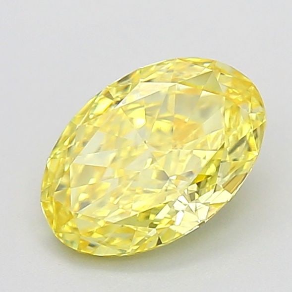 Loose Diamond - OVAL 1.06ct Fancy Vivid Yellow VS1: Loose Diamond - OVAL 1.06ct Fancy Vivid Yellow VS1 Source: This is a real non-mined Diamond that has been grown in a lab Shape: OVAL Carats: 1.06 Color: Fancy Vivid Yellow Certification: IGI Video: