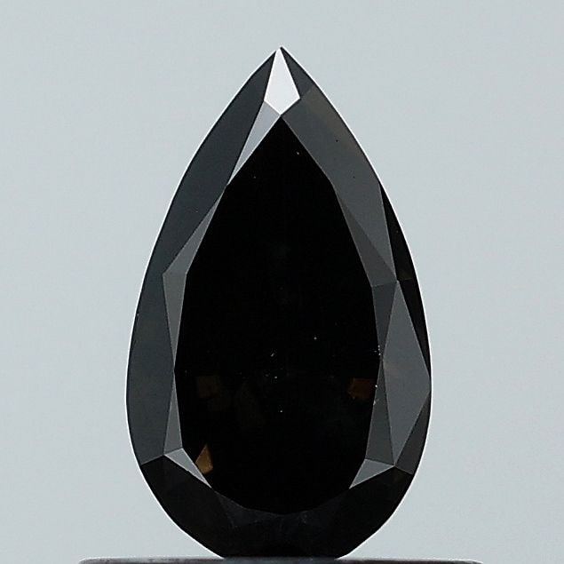 Loose Diamond - PEAR 0.67ct Fancy Deep Black SI1: Loose Diamond - PEAR 0.67ct Fancy Deep Black SI1 Source: This is a real non-mined Diamond that has been grown in a lab Shape: PEAR Carats: 0.67 Color: Fancy Deep Black Certification: NONE Video: