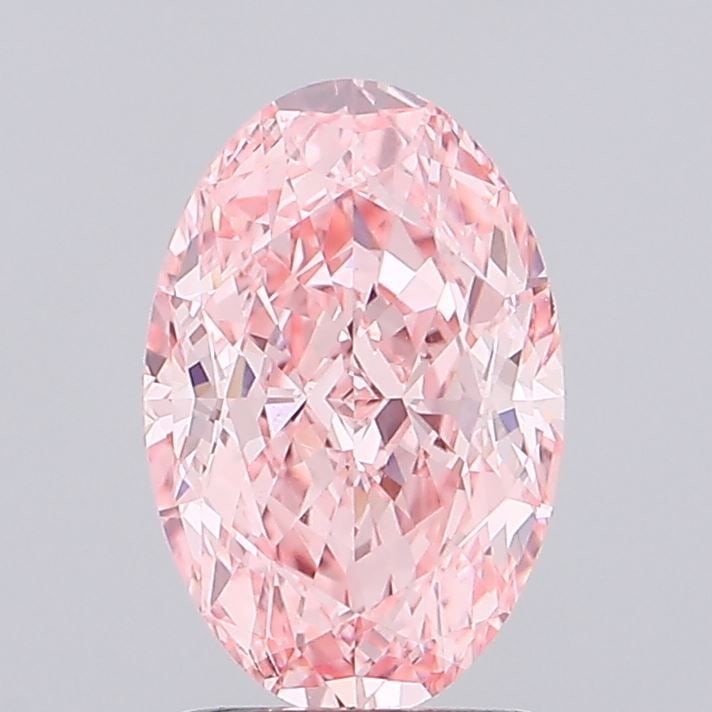 Loose Diamond - OVAL 2.02ct Fancy Vivid Pink VVS2: Loose Diamond - OVAL 2.02ct Fancy Vivid Pink VVS2 Source: This is a real non-mined Diamond that has been grown in a lab Shape: OVAL Carats: 2.02 Color: Fancy Vivid Pink Certification: IGI Video: