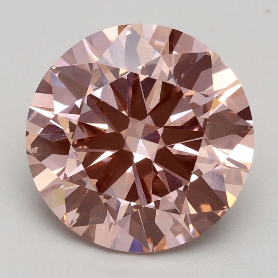 Loose Diamond - ROUND 2.82ct Fancy Intense Pink VS1: Loose Diamond - ROUND 2.82ct Fancy Intense Pink VS1 Source: This is a real non-mined Diamond that has been grown in a lab Shape: ROUND Carats: 2.82 Color: Fancy Intense Pink Certification: IGI Video: