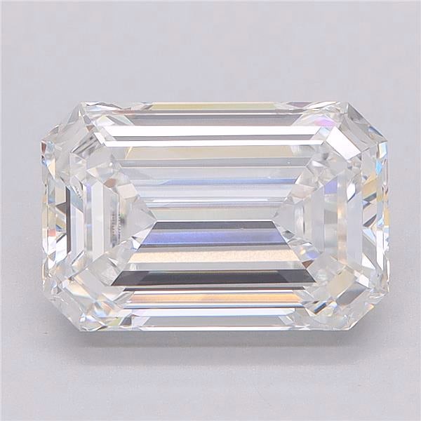 Loose Diamond - EMERALD 6.55ct E VVS2: Loose Diamond - EMERALD 6.55ct E VVS2 Source: This is a real non-mined Diamond that has been grown in a lab Shape: EMERALD Carats: 6.55 Color: E Clarity: VVS2 Certification: IGI Condition: Pre-Owned P