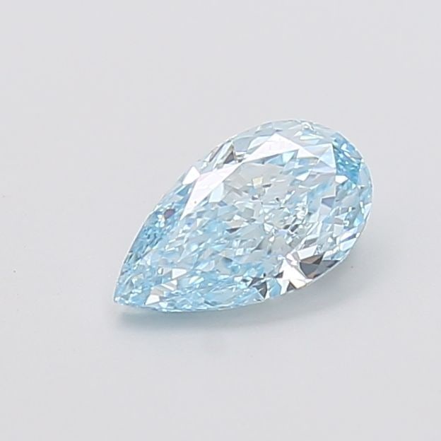 Loose Diamond - PEAR 1.02ct Fancy Vivid Blue VS1: Loose Diamond - PEAR 1.02ct Fancy Vivid Blue VS1 Source: This is a real non-mined Diamond that has been grown in a lab Shape: PEAR Carats: 1.02 Color: Fancy Vivid Blue Certification: IGI Video: