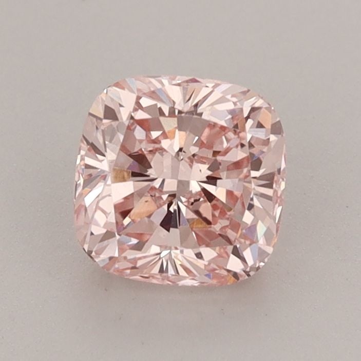 Loose Diamond - CUSHION BRILLIANT 0.93ct Fancy Intense Pink VS2: Loose Diamond - CUSHION BRILLIANT 0.93ct Fancy Intense Pink VS2 Source: This is a real non-mined Diamond that has been grown in a lab Shape: CUSHION BRILLIANT Carats: 0.93 Color: Fancy Intense Pink Ce
