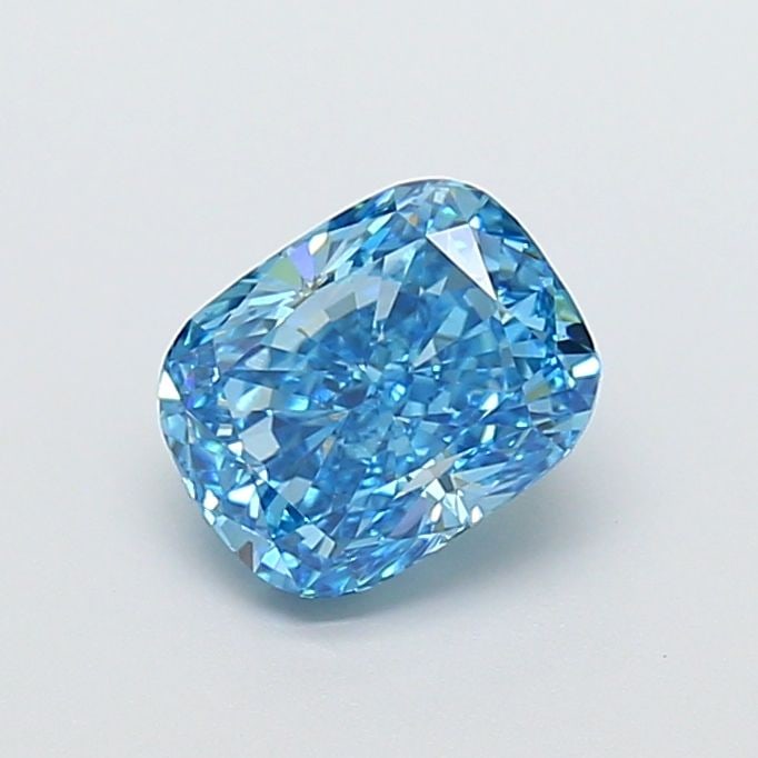 Loose Diamond - CUSHION MODIFIED 1.52ct Fancy Vivid Blue VS1: Loose Diamond - CUSHION MODIFIED 1.52ct Fancy Vivid Blue VS1 Source: This is a real non-mined Diamond that has been grown in a lab Shape: CUSHION MODIFIED Carats: 1.52 Color: Fancy Vivid Blue Certific