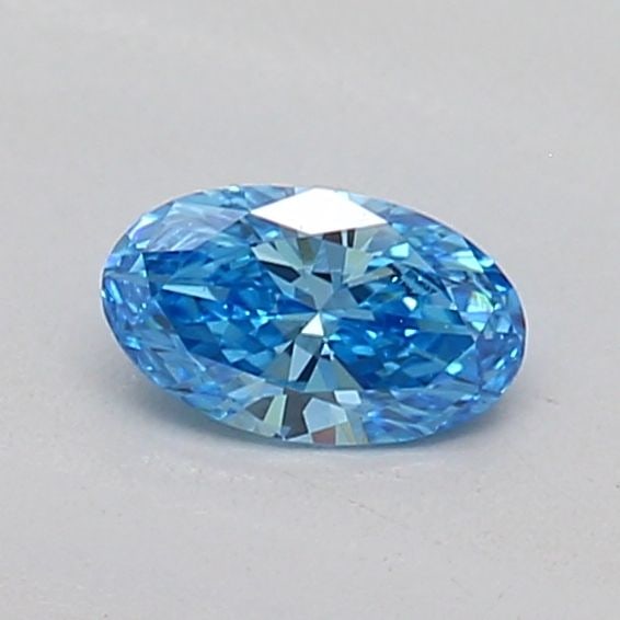 Loose Diamond - OVAL 0.17ct Fancy Vivid Blue VVS2: Loose Diamond - OVAL 0.17ct Fancy Vivid Blue VVS2 Source: This is a real non-mined Diamond that has been grown in a lab Shape: OVAL Carats: 0.17 Color: Fancy Vivid Blue Certification: IGI PLEASE NOTE: