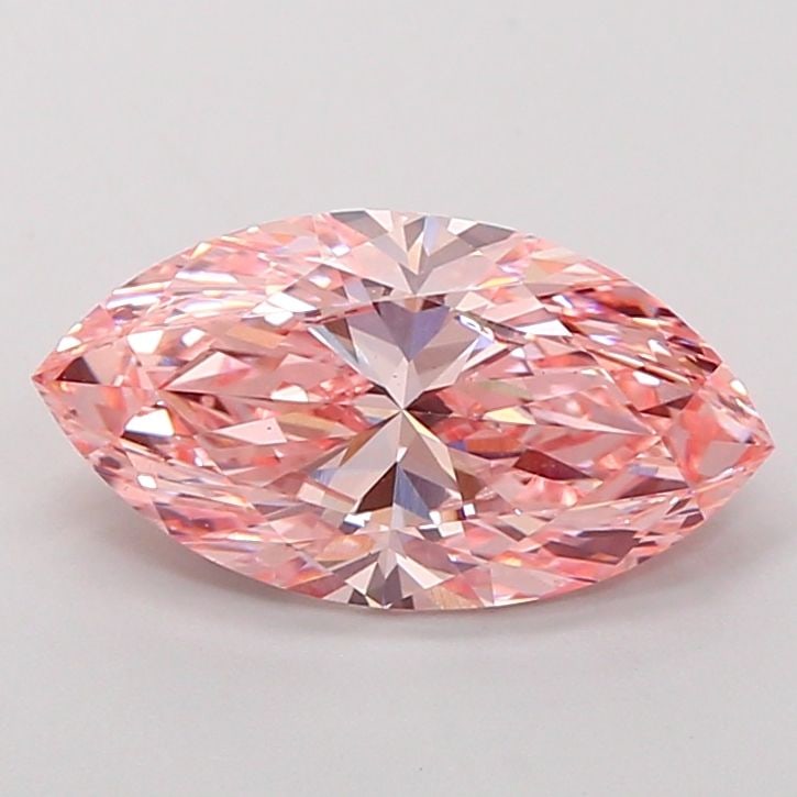 Loose Diamond - MARQUISE 2.51ct Fancy Vivid Pink VS1: Loose Diamond - MARQUISE 2.51ct Fancy Vivid Pink VS1 Source: This is a real non-mined Diamond that has been grown in a lab Shape: MARQUISE Carats: 2.51 Color: Fancy Vivid Pink Certification: IGI Video