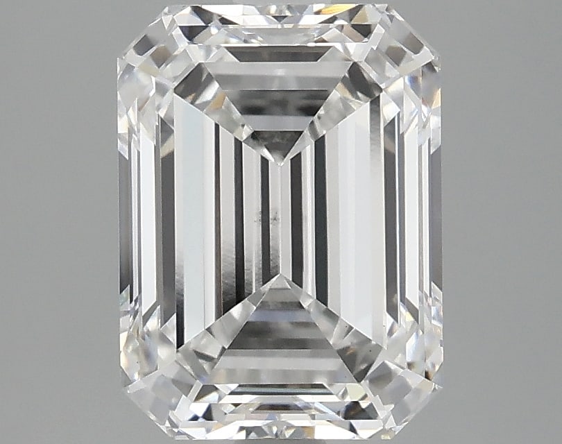 Loose Diamond - EMERALD 2.85ct E VS1: Loose Diamond - EMERALD 2.85ct E VS1 Source: This is a real non-mined Diamond that has been grown in a lab Shape: EMERALD Carats: 2.85 Color: E Clarity: VS1 Certification: IGI Condition: Pre-Owned PLE
