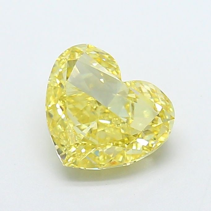 Loose Diamond - HEART 1.92ct Fancy Intense Yellow VS1: Loose Diamond - HEART 1.92ct Fancy Intense Yellow VS1 Source: This is a real non-mined Diamond that has been grown in a lab Shape: HEART Carats: 1.92 Color: Fancy Intense Yellow Certification: IGI Vid