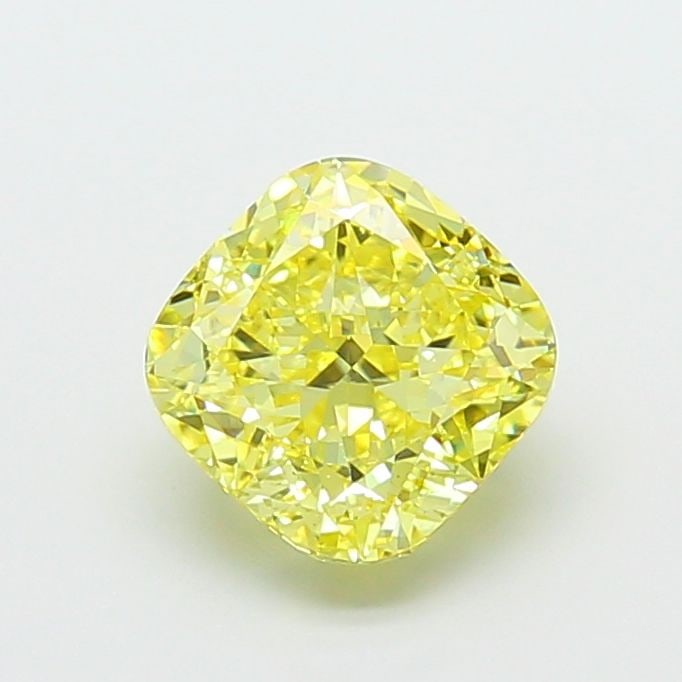 Loose Diamond - CUSHION MODIFIED 3.05ct Fancy Intense Yellow VS1: Loose Diamond - CUSHION MODIFIED 3.05ct Fancy Intense Yellow VS1 Source: This is a real non-mined Diamond that has been grown in a lab Shape: CUSHION MODIFIED Carats: 3.05 Color: Fancy Intense Yellow 