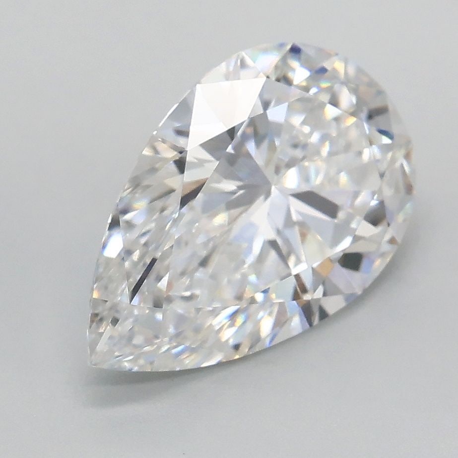 Loose Diamond - PEAR 2.09ct E VVS2: Loose Diamond - PEAR 2.09ct E VVS2 Source: This is a real non-mined Diamond that has been grown in a lab Shape: PEAR Carats: 2.09 Color: E Clarity: VVS2 Certification: IGI PLEASE NOTE: Framed, Large, 