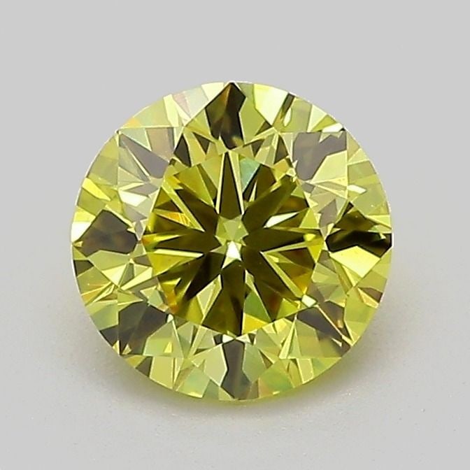 Loose Diamond - ROUND 1.04ct Fancy Vivid Yellow VS1: Loose Diamond - ROUND 1.04ct Fancy Vivid Yellow VS1 Source: This is a real non-mined Diamond that has been grown in a lab Shape: ROUND Carats: 1.04 Color: Fancy Vivid Yellow Certification: IGI Video: