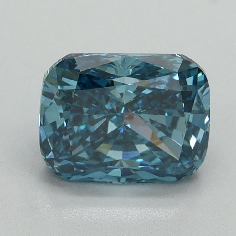 Loose Diamond - CUSHION MODIFIED 1.5ct Fancy Vivid Blue VS2: Loose Diamond - CUSHION MODIFIED 1.5ct Fancy Vivid Blue VS2 Source: This is a real non-mined Diamond that has been grown in a lab Shape: CUSHION MODIFIED Carats: 1.5 Color: Fancy Vivid Blue Certificat