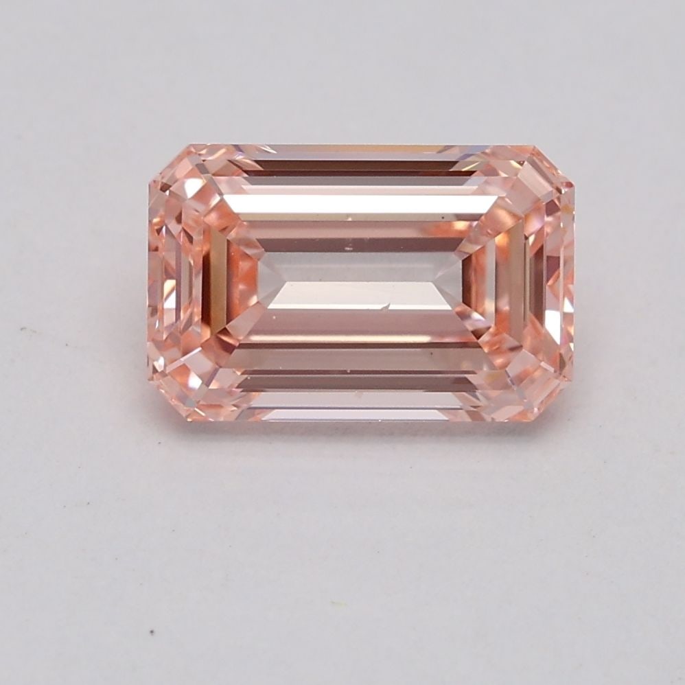 Loose Diamond - EMERALD 1.18ct Fancy Intense Pink VVS2: Loose Diamond - EMERALD 1.18ct Fancy Intense Pink VVS2 Source: This is a real non-mined Diamond that has been grown in a lab Shape: EMERALD Carats: 1.18 Color: Fancy Intense Pink Certification: IGI Vi