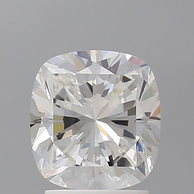 Loose Diamond - CUSHION BRILLIANT 2.08ct F VVS2: Loose Diamond - CUSHION BRILLIANT 2.08ct F VVS2 Source: This is a real non-mined Diamond that has been grown in a lab Shape: CUSHION BRILLIANT Carats: 2.08 Color: F Clarity: VVS2 Certification: IGI Vi
