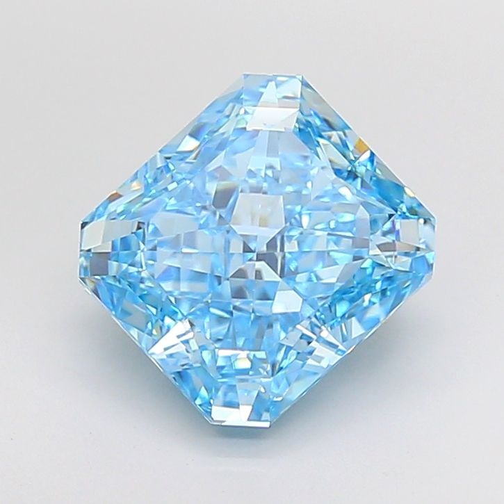 Loose Diamond - SQUARE RADIANT 5.38ct Fancy Vivid Blue VVS1 (1 of 1)