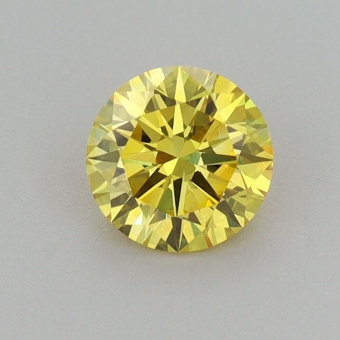 Loose Diamond - ROUND 0.51ct Fancy Vivid Yellow VS1: Loose Diamond - ROUND 0.51ct Fancy Vivid Yellow VS1 Source: This is a real non-mined Diamond that has been grown in a lab Shape: ROUND Carats: 0.51 Color: Fancy Vivid Yellow Certification: IGI Video: