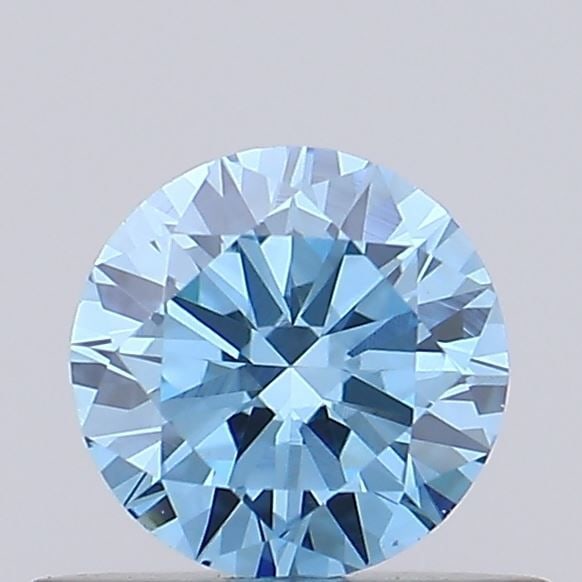 Loose Diamond - ROUND 0.36ct Fancy Vivid Blue VVS2: Loose Diamond - ROUND 0.36ct Fancy Vivid Blue VVS2 Source: This is a real non-mined Diamond that has been grown in a lab Shape: ROUND Carats: 0.36 Color: Fancy Vivid Blue Certification: IGI Video: