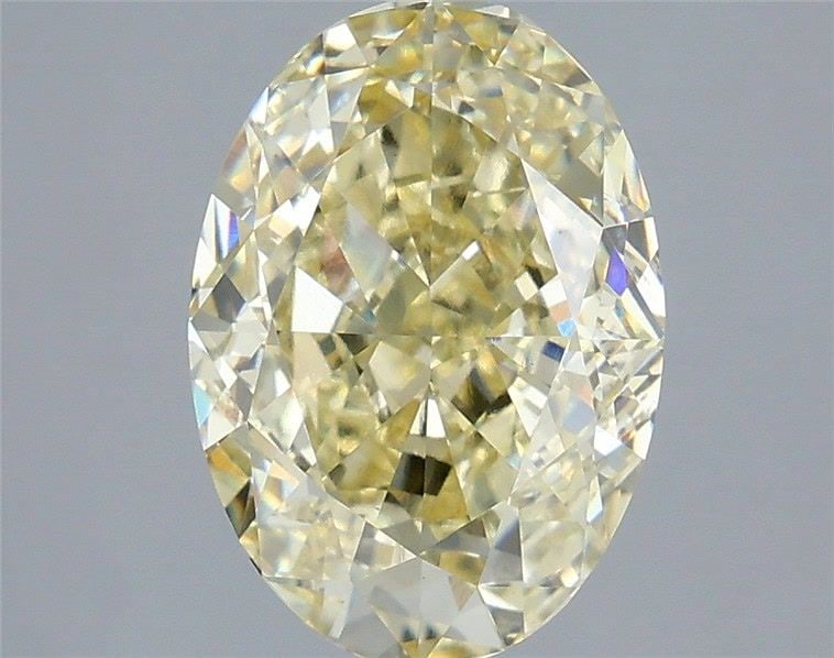 Loose Diamond - OVAL 4.08ct Fancy Yellow VS1: Loose Diamond - OVAL 4.08ct Fancy Yellow VS1 Source: This is a real non-mined Diamond that has been grown in a lab Shape: OVAL Carats: 4.08 Color: Fancy Yellow Certification: IGI Video: