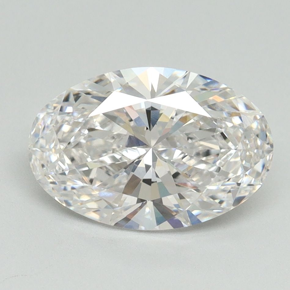 Loose Diamond - OVAL 2.1ct D VVS2: Loose Diamond - OVAL 2.1ct D VVS2 Source: This is a real non-mined Diamond that has been grown in a lab Shape: OVAL Carats: 2.1 Color: D Clarity: VVS2 Certification: IGI Video: