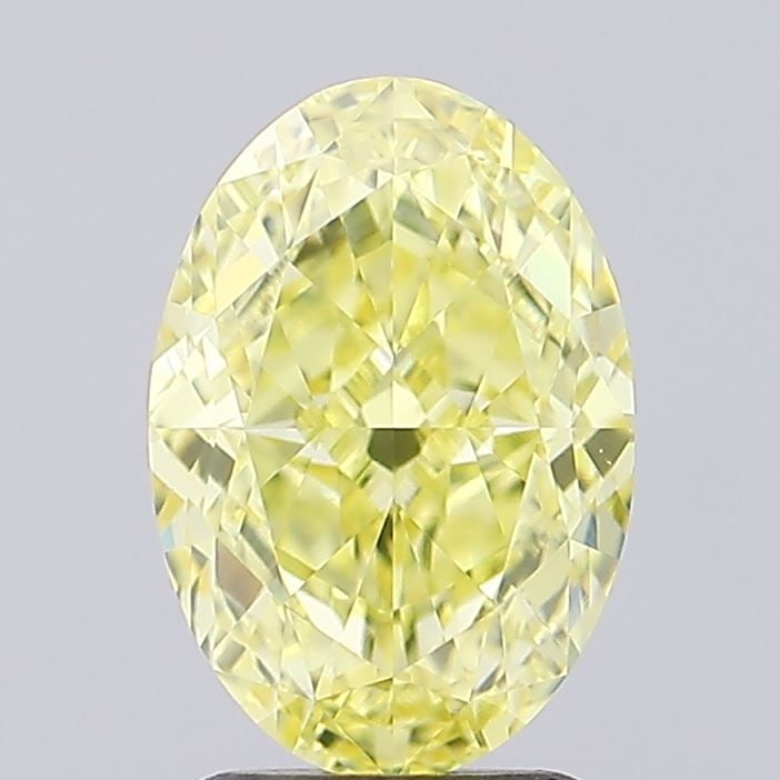 Loose Diamond - OVAL 2.03ct Fancy Intense Yellow VVS2: Loose Diamond - OVAL 2.03ct Fancy Intense Yellow VVS2 Source: This is a real non-mined Diamond that has been grown in a lab Shape: OVAL Carats: 2.03 Color: Fancy Intense Yellow Certification: IGI Vide