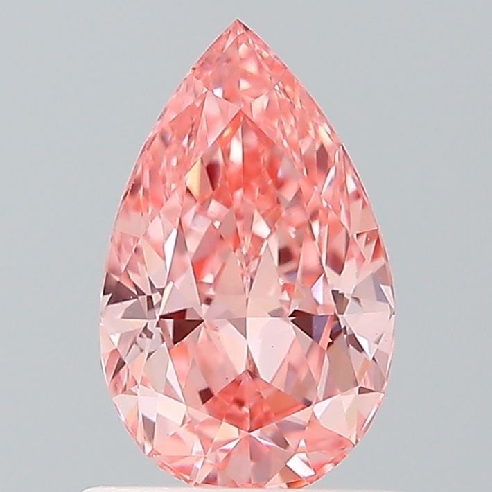 Loose Diamond - PEAR 1.0ct Fancy Vivid Pink VS1: Loose Diamond - PEAR 1.0ct Fancy Vivid Pink VS1 Source: This is a real non-mined Diamond that has been grown in a lab Shape: PEAR Carats: 1.0 Color: Fancy Vivid Pink Certification: IGI Video: