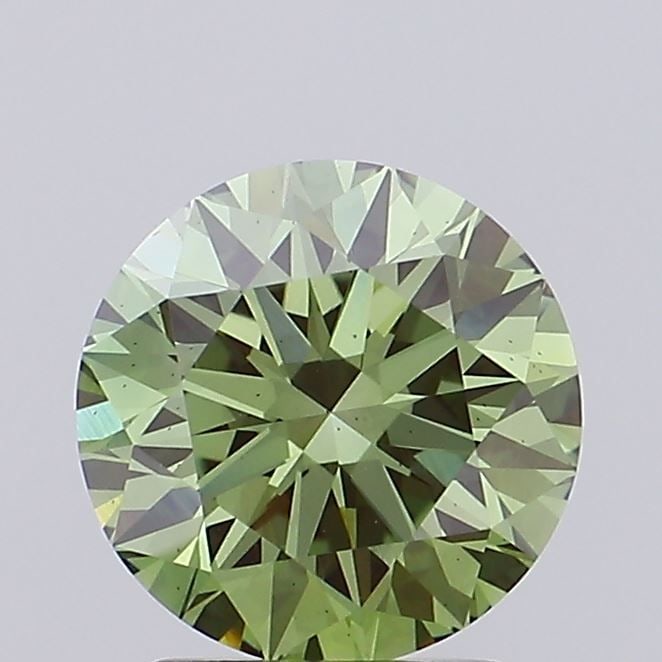 Ideal Loose Diamond - ROUND 1.9ct Fancy Vivid Green VS2: Ideal Loose Diamond - ROUND 1.9ct Fancy Vivid Green VS2 Source: This is a real non-mined Diamond that has been grown in a lab Shape: ROUND Carats: 1.9 Color: Fancy Vivid Green Certification: IGI Video