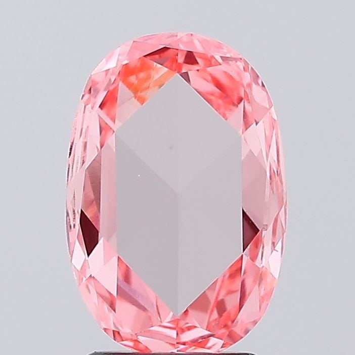 Loose Diamond - ROSE 1.32ct Fancy Vivid Pink VS1: Loose Diamond - ROSE 1.32ct Fancy Vivid Pink VS1 Source: This is a real non-mined Diamond that has been grown in a lab Shape: ROSE Carats: 1.32 Color: Fancy Vivid Pink Certification: IGI Video: