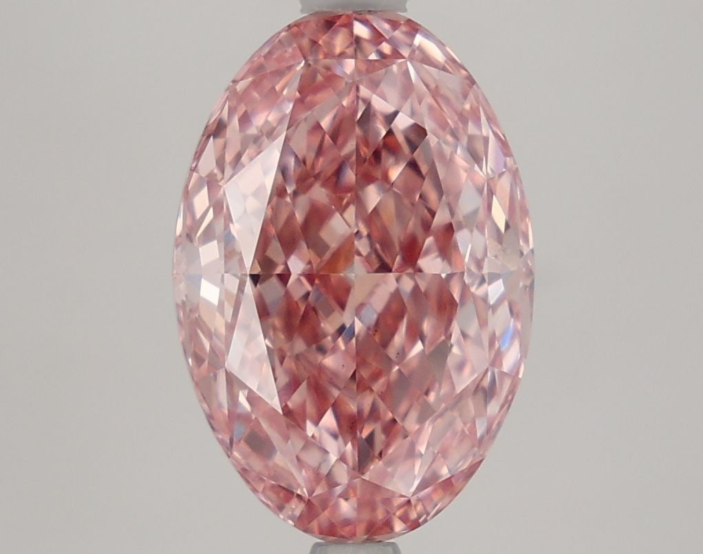 Loose Diamond - OVAL 3.7ct Fancy Vivid Pink VS2: Loose Diamond - OVAL 3.7ct Fancy Vivid Pink VS2 Source: This is a real non-mined Diamond that has been grown in a lab Shape: OVAL Carats: 3.7 Color: Fancy Vivid Pink Certification: NONE Video: