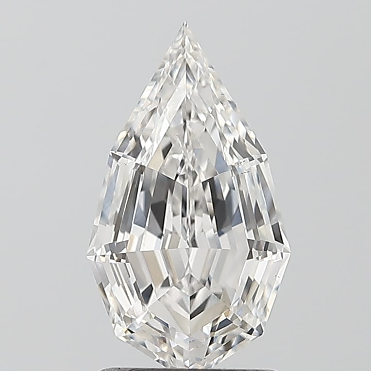 Loose Diamond - PEAR STEP 1.67ct E VS1: Loose Diamond - PEAR STEP 1.67ct E VS1 Source: This is a real non-mined Diamond that has been grown in a lab Shape: PEAR STEP Carats: 1.67 Color: E Clarity: VS1 Certification: IGI Condition: Pre-Owned