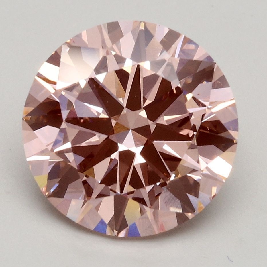 Loose Diamond - ROUND 2.71ct Fancy Intense Pink VS1: Loose Diamond - ROUND 2.71ct Fancy Intense Pink VS1 Source: This is a real non-mined Diamond that has been grown in a lab Shape: ROUND Carats: 2.71 Color: Fancy Intense Pink Certification: IGI Video: