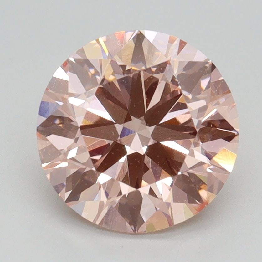 Ideal Loose Diamond - ROUND 2.46ct Fancy Intense Pink VS2: Ideal Loose Diamond - ROUND 2.46ct Fancy Intense Pink VS2 Source: This is a real non-mined Diamond that has been grown in a lab Shape: ROUND Carats: 2.46 Color: Fancy Intense Pink Certification: IGI V