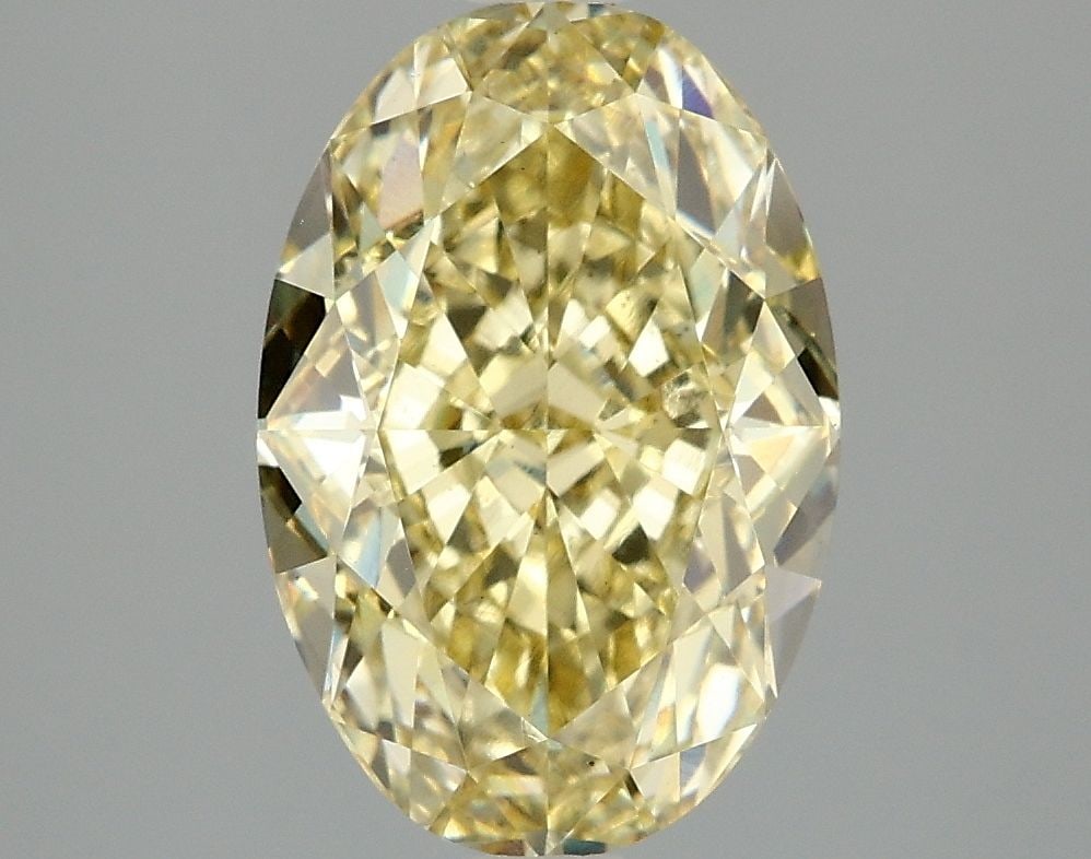 Loose Diamond - OVAL 3.1ct Fancy Intense Yellow VS2: Loose Diamond - OVAL 3.1ct Fancy Intense Yellow VS2 Source: This is a real non-mined Diamond that has been grown in a lab Shape: OVAL Carats: 3.1 Color: Fancy Intense Yellow Certification: IGI Video: