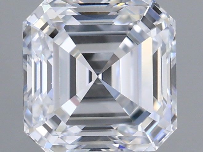 Loose Diamond - SQUARE EMERALD 0.98ct E IF: Loose Diamond - SQUARE EMERALD 0.98ct E IF Source: This is a real non-mined Diamond that has been grown in a lab Shape: SQUARE EMERALD Carats: 0.98 Color: E Clarity: IF Certification: IGI Video:
