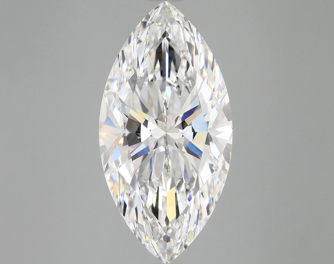 Loose Diamond - MARQUISE 5.07ct E VVS2: Loose Diamond - MARQUISE 5.07ct E VVS2 Source: This is a real non-mined Diamond that has been grown in a lab Shape: MARQUISE Carats: 5.07 Color: E Clarity: VVS2 Certification: IGI Video: