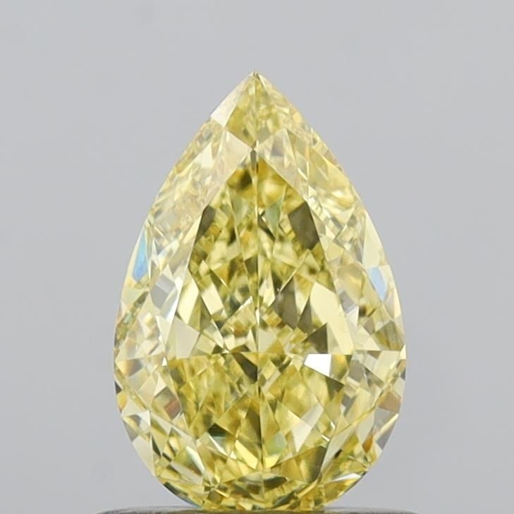 Loose Diamond - PEAR 0.82ct Fancy Intense Yellow VS1: Loose Diamond - PEAR 0.82ct Fancy Intense Yellow VS1 Source: This is a real non-mined Diamond that has been grown in a lab Shape: PEAR Carats: 0.82 Color: Fancy Intense Yellow Certification: IGI Video