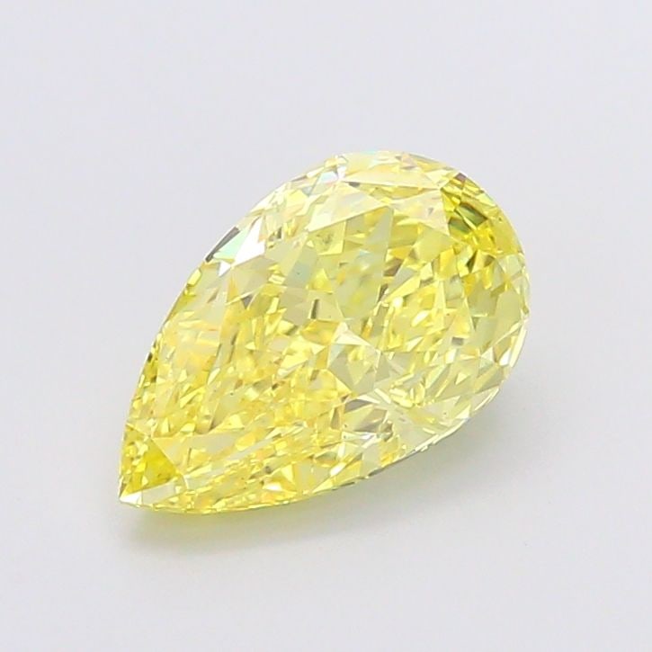 Loose Diamond - PEAR 3.07ct Fancy Vivid Yellow VS2: Loose Diamond - PEAR 3.07ct Fancy Vivid Yellow VS2 Source: This is a real non-mined Diamond that has been grown in a lab Shape: PEAR Carats: 3.07 Color: Fancy Vivid Yellow Certification: IGI Video: