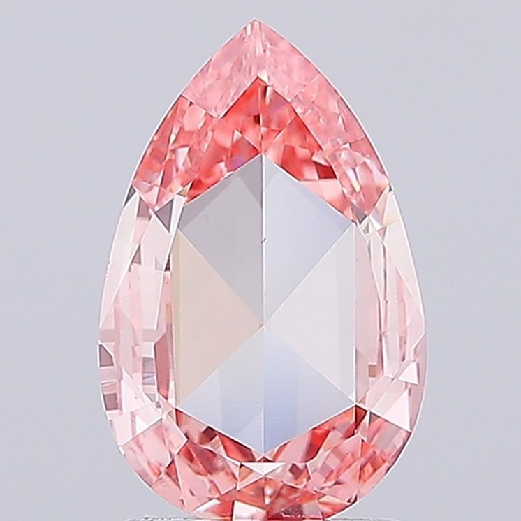 Loose Diamond - ROSE 1.49ct Fancy Intense Pink VS1: Loose Diamond - ROSE 1.49ct Fancy Intense Pink VS1 Source: This is a real non-mined Diamond that has been grown in a lab Shape: ROSE Carats: 1.49 Color: Fancy Intense Pink Certification: NONE Video: