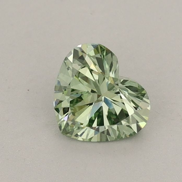 Loose Diamond - HEART 0.46ct Fancy Vivid Green VS1: Loose Diamond - HEART 0.46ct Fancy Vivid Green VS1 Source: This is a real non-mined Diamond that has been grown in a lab Shape: HEART Carats: 0.46 Color: Fancy Vivid Green Certification: IGI Video: