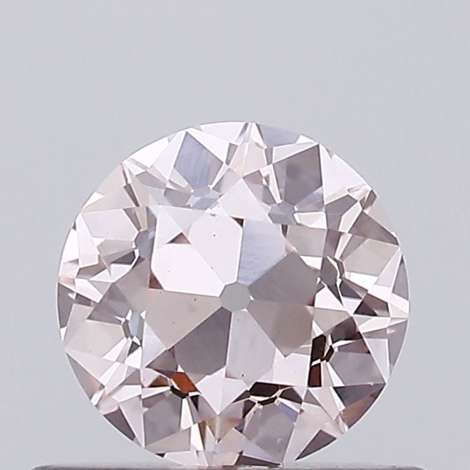 Loose Diamond - EUROPEAN CUT 0.57ct Fancy Light Pink VS1: Loose Diamond - EUROPEAN CUT 0.57ct Fancy Light Pink VS1 Source: This is a real non-mined Diamond that has been grown in a lab Shape: EUROPEAN CUT Carats: 0.57 Color: Fancy Light Pink Certification: I