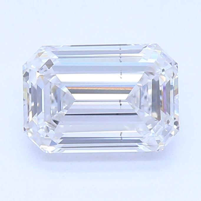 Loose Diamond - EMERALD 0.73ct F SI1: Loose Diamond - EMERALD 0.73ct F SI1 Source: This is a real non-mined Diamond that has been grown in a lab Shape: EMERALD Carats: 0.73 Color: F Clarity: SI1 Certification: IGI Video: