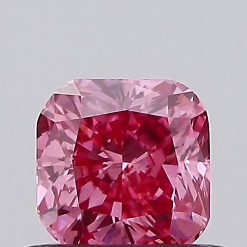 Loose Diamond - CUSHION BRILLIANT 0.41ct Fancy Vivid Pink VS2: Loose Diamond - CUSHION BRILLIANT 0.41ct Fancy Vivid Pink VS2 Source: This is a real non-mined Diamond that has been grown in a lab Shape: CUSHION BRILLIANT Carats: 0.41 Color: Fancy Vivid Pink Certif