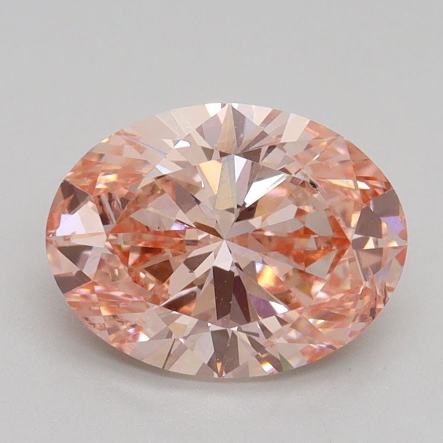 Loose Diamond - OVAL 2.01ct Fancy Intense Pink SI1: Loose Diamond - OVAL 2.01ct Fancy Intense Pink SI1 Source: This is a real non-mined Diamond that has been grown in a lab Shape: OVAL Carats: 2.01 Color: Fancy Intense Pink Certification: IGI Video: