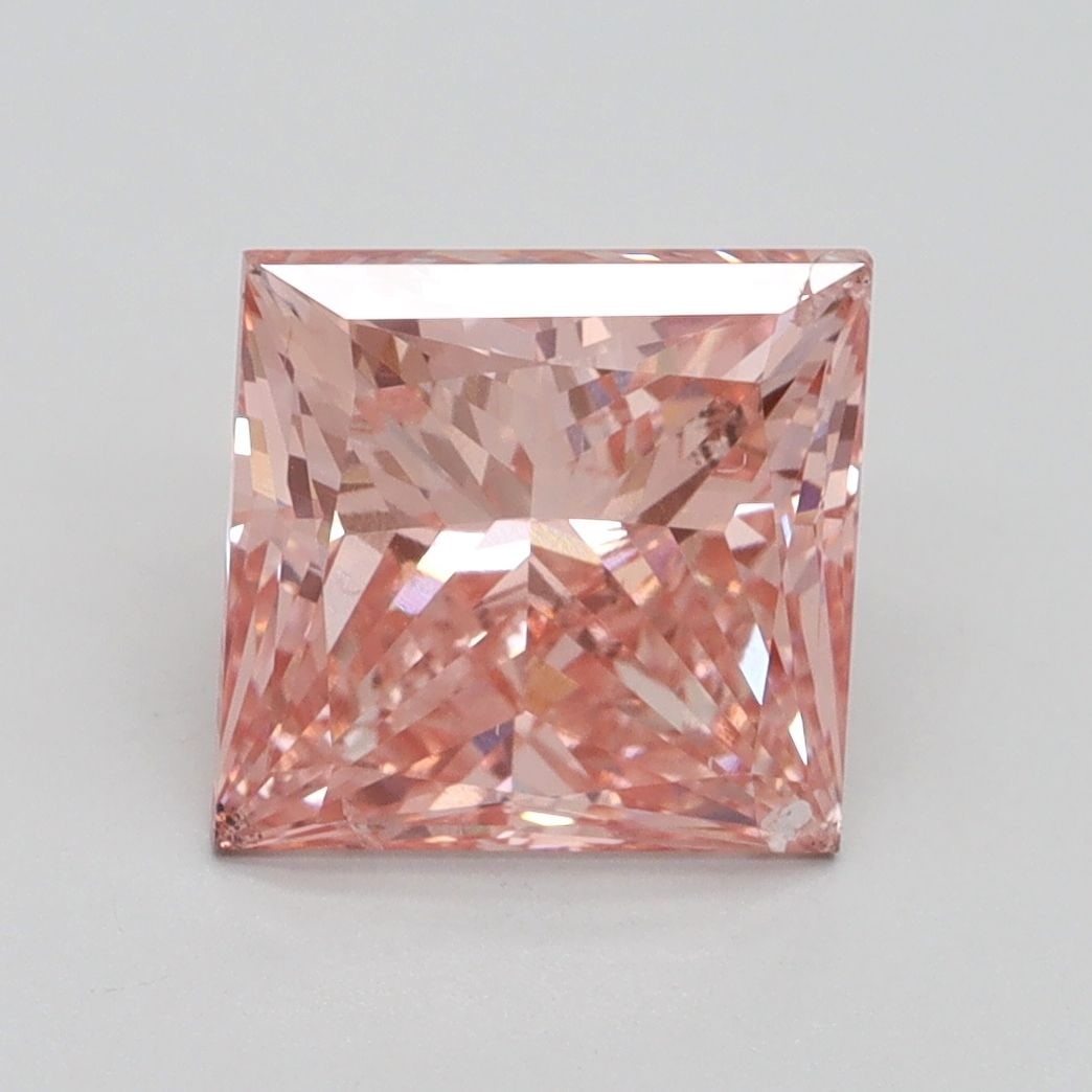 Loose Diamond - PRINCESS 3.08ct Fancy Intense Pink SI2: Loose Diamond - PRINCESS 3.08ct Fancy Intense Pink SI2 Source: This is a real non-mined Diamond that has been grown in a lab Shape: PRINCESS Carats: 3.08 Color: Fancy Intense Pink Certification: IGI V